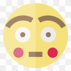 Embarrassed - Free smileys icons Dot png