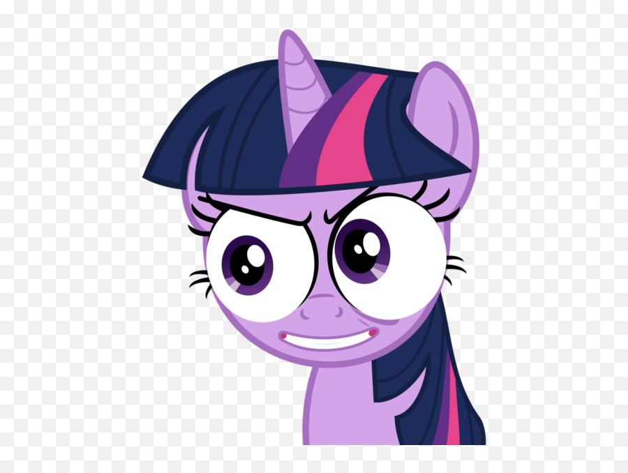 Thunderelemental Edit Eyes Face Inverted Mouth - Mlp Twilight Sparkle Png,Googly Eyes Png