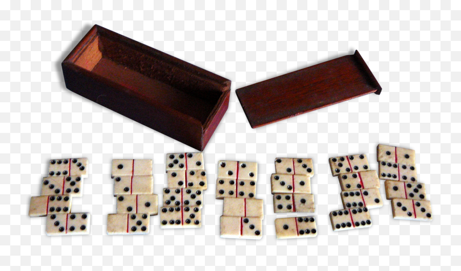 Miniature Old Dominoes Game Png Image - Old Domino Png,Dominoes Png