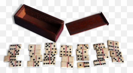 Miniature Old Dominoes Game Png Image - Old Domino Png,Dominoes Png