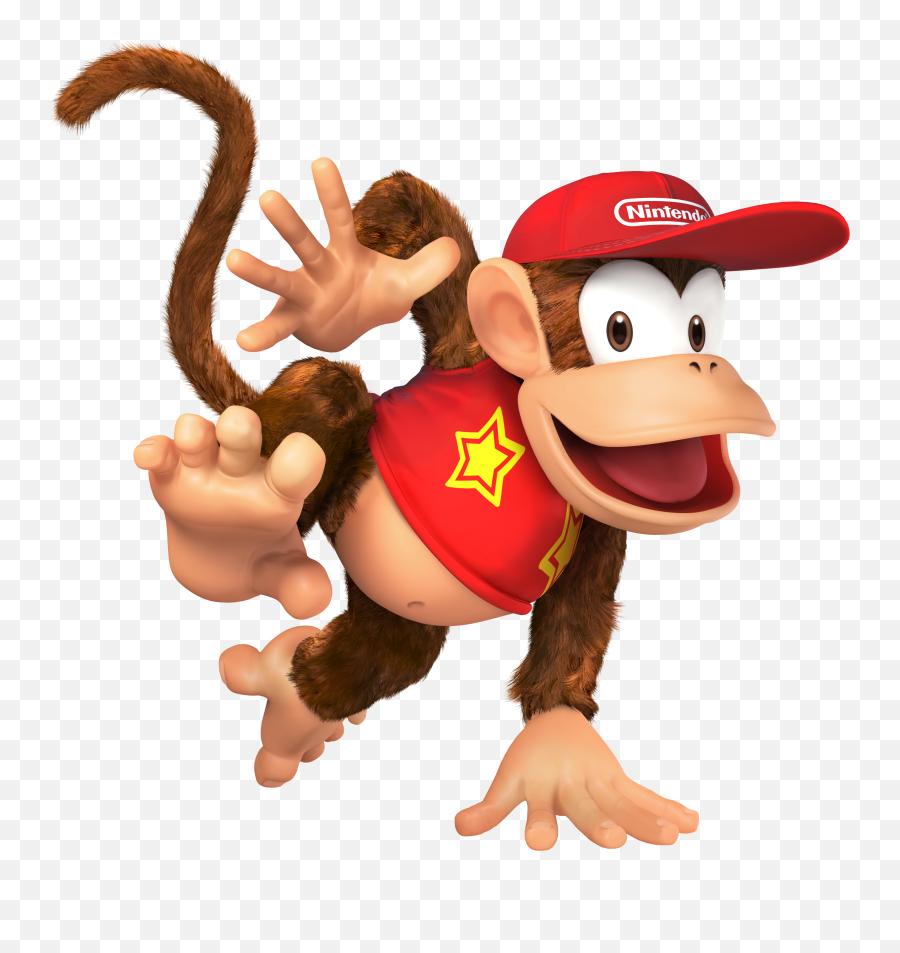 Download Diddy Kong Png Image With No - Diddy Kong Nintendo Hat,Kong Png