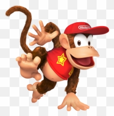 Download Diddy Kong Png Image With No - Diddy Kong Nintendo Hat,Kong Png