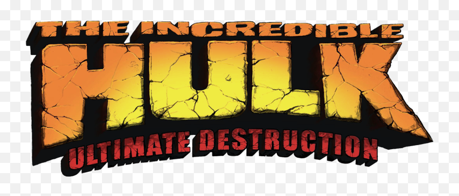 Ultimate - Incredible Hulk Ultimate Destruction Logo Transparent Png,The Incredible Hulk Logo