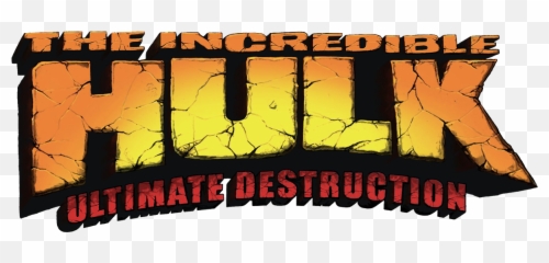 Ultimate - Incredible Hulk Destruction Logo Transparent png