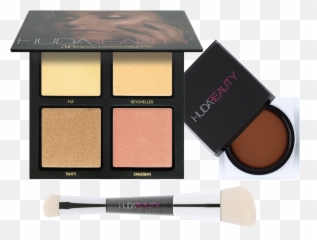 The Glow Up Set - Huda Beauty Pink Sands Highlighter Png,Glowing Eyes Png