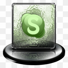 Classic Green Skype Icon In Png Ico Or Icns Free Vector Icons - Vlc Media Player Media Player Classic Computer Icons Windows Media Player Others Free Png,Skype Logo Png