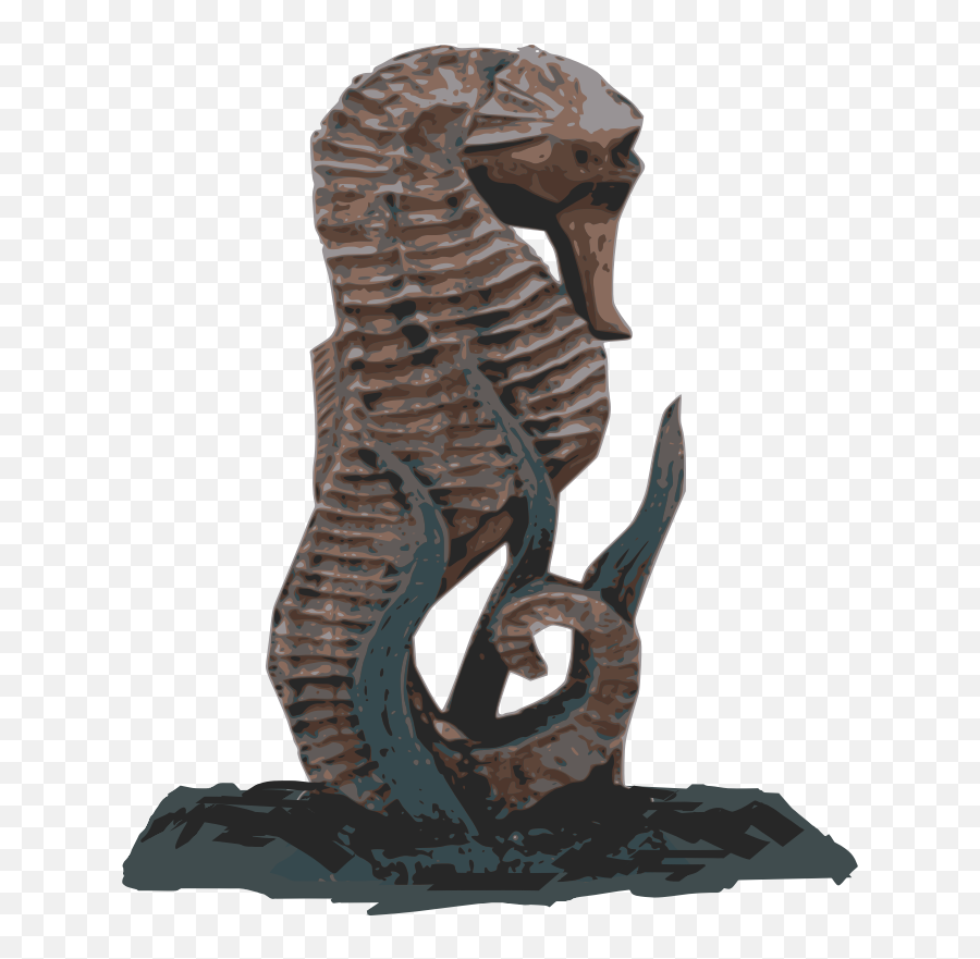Download Free Png Seahorse And Seaweed - Dlpngcom Statue,Seaweed Png
