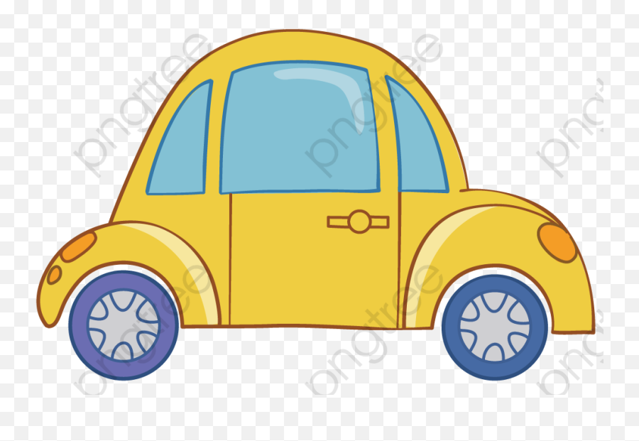Single Cartoon Car - Car Cartoon No Wheel Png Clipart Full Cartoon Transparent Background Car Png,Car Cartoon Png