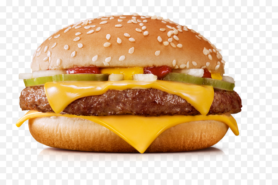 Mcdonalds Quarter Pounder Cheeseburger - Mcdonalds Quarter Pounder Png,Mcdonalds Png