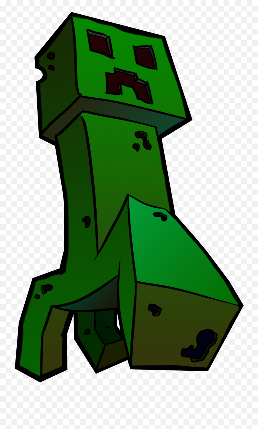 Creeper Minecraft Png - Minecraft Creeper Fan Art,Creeper Png