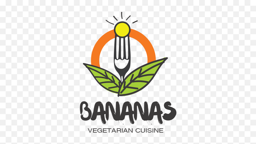 Organic Food Cuisine Restaurantvegan Eatery Logo - Logo De Comida Vegetariana Png,Restaurant Logos With A Sun