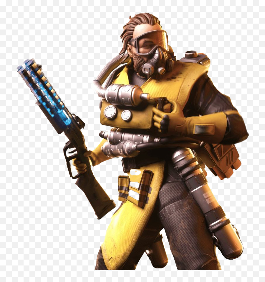 Gaming Png Images Mart - Apex Legends Characters Transparent,Man With Gun Png