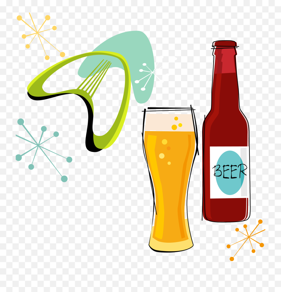 Library Of Free Clip Transparent Apple Beer Png Files - Vector Draw Drinks Beer,Beer Vector Png