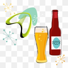 Library Of Free Clip Transparent Apple Beer Png Files - Vector Draw Drinks Beer