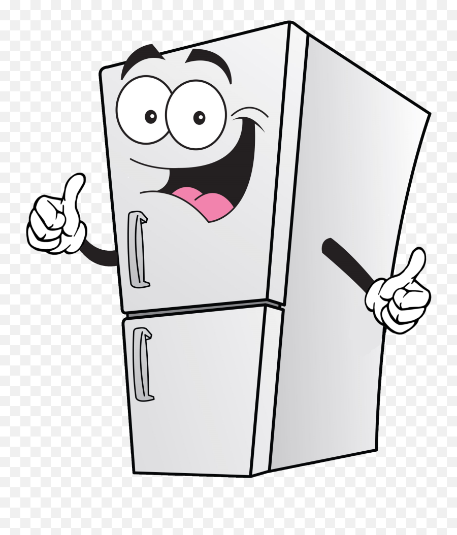 Refrigerator Cartoon Png 4 Image - Cartoon Fridge Png,Refrigerator Png