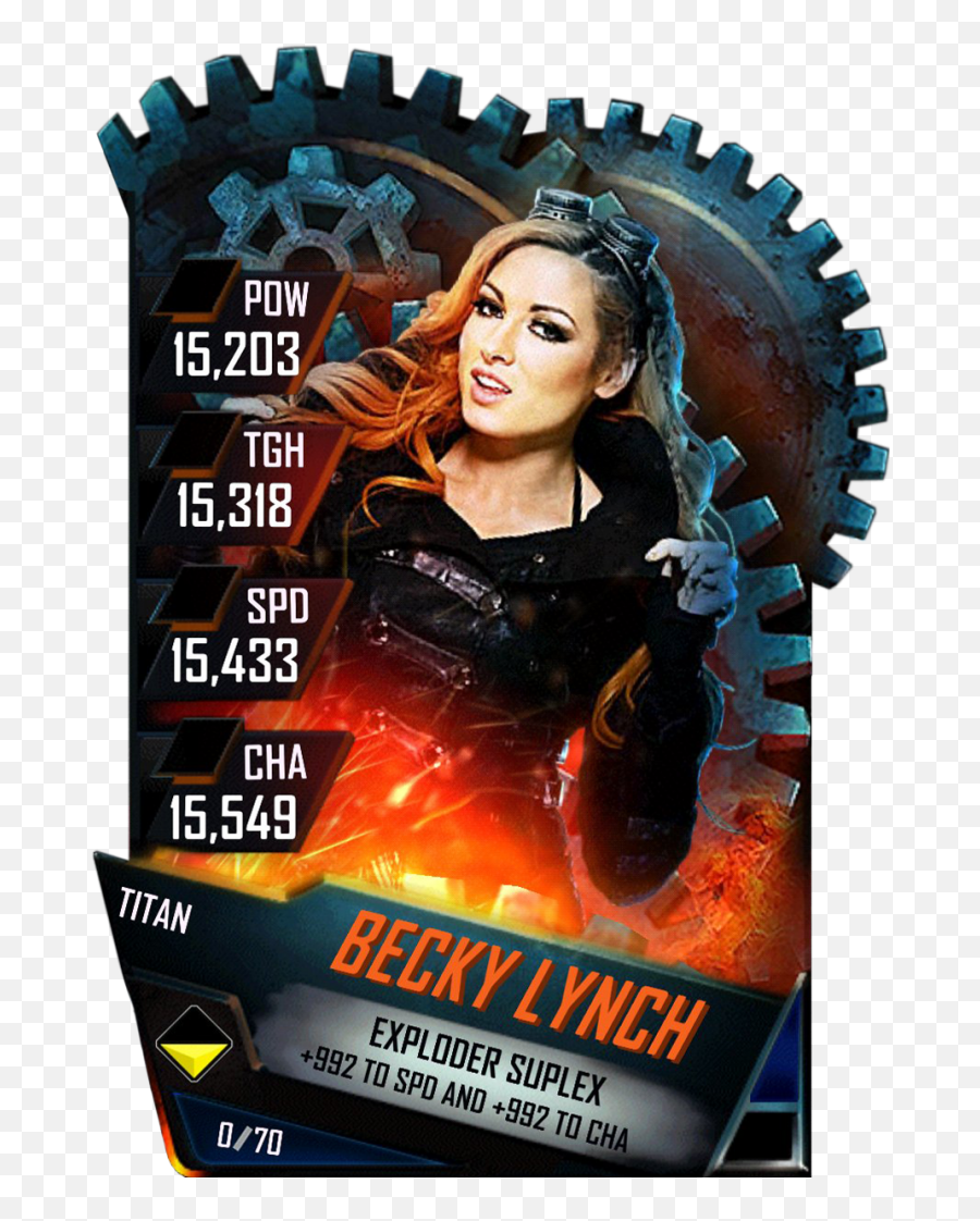 Download Beckylynch S4 18 Titan - Wwe Supercard Brock Lesnar Wwe Supercard Season 4 Titan Png,Brock Lesnar Transparent