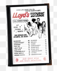 Lloydu0027s - Poster Png,Menu Png