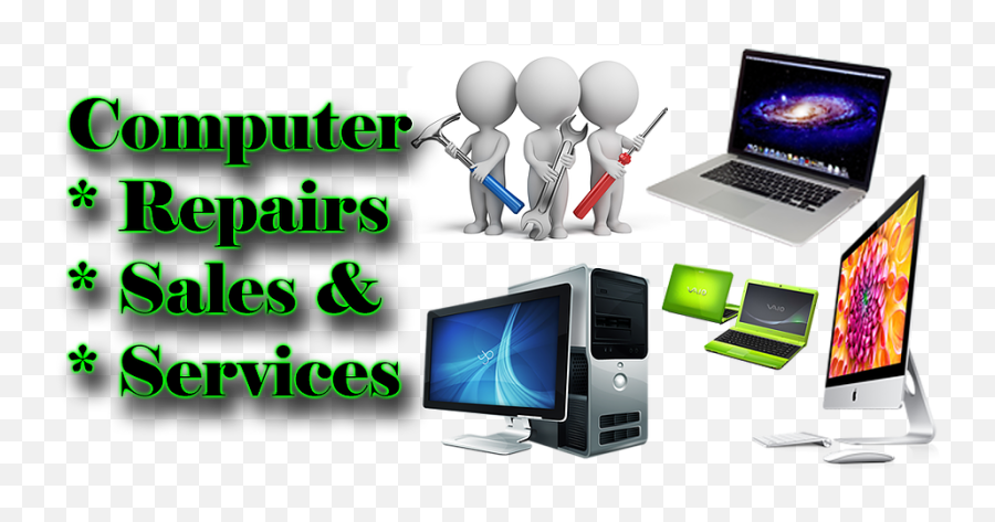 Share This - Computers And Laptops Repairs Full Size Png Computer And Laptop Services,Computers Png