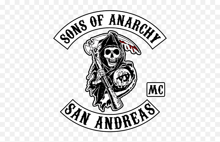Inside The World Of Motorcycle Clubs - Weazel News Sons Of Anarchy Logo Png,Gta San Andreas Logo