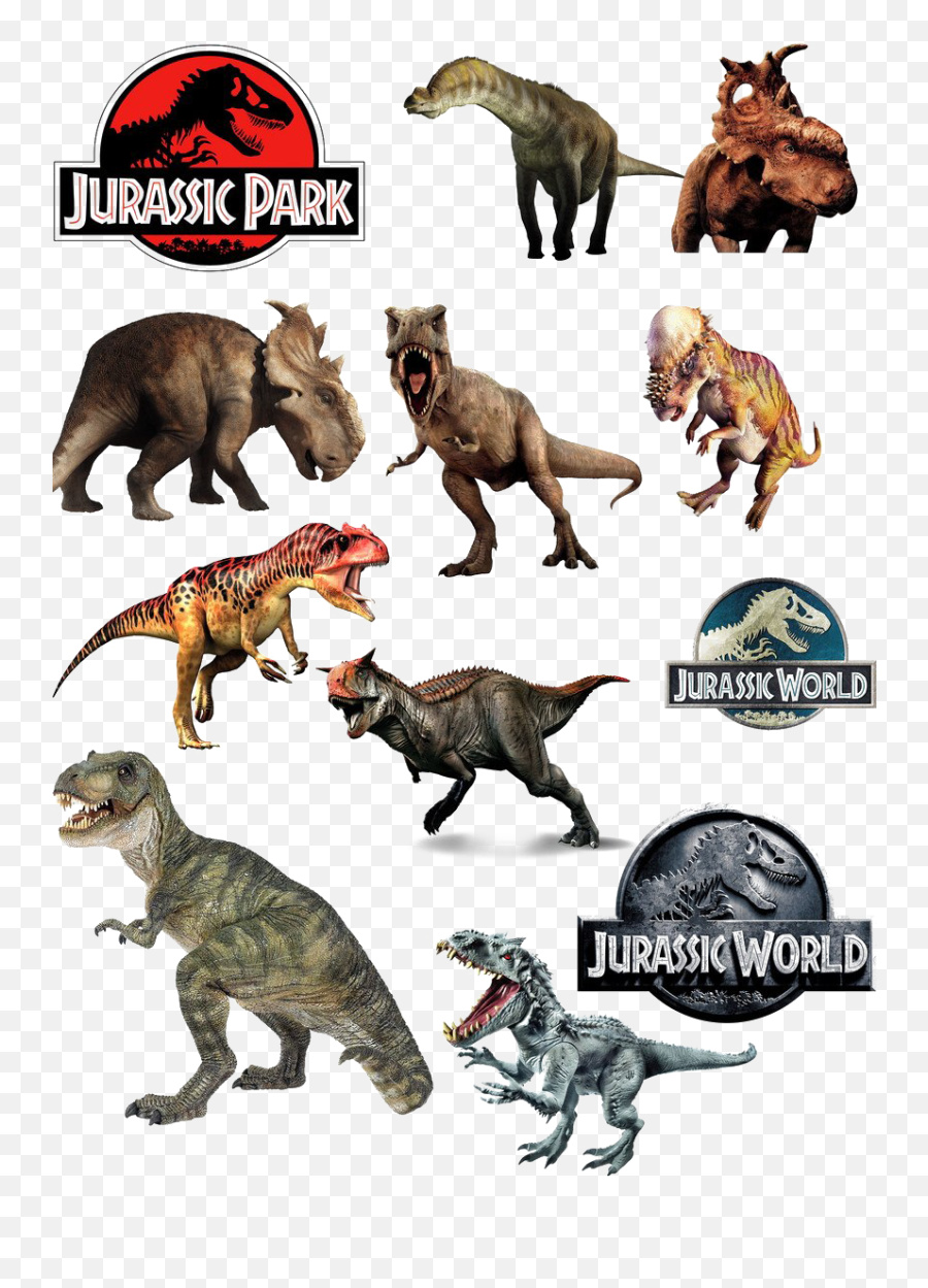 Jurassic Park Dinosaur Png High Quality Image All - Dinossauros Do Jurassic Park,Dinosaurs Png