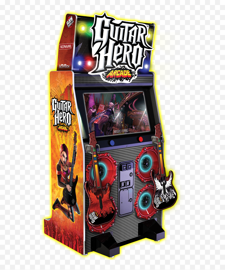 Guitar Arcade - Guitar Hero Machine Png,Guitar Hero Logo