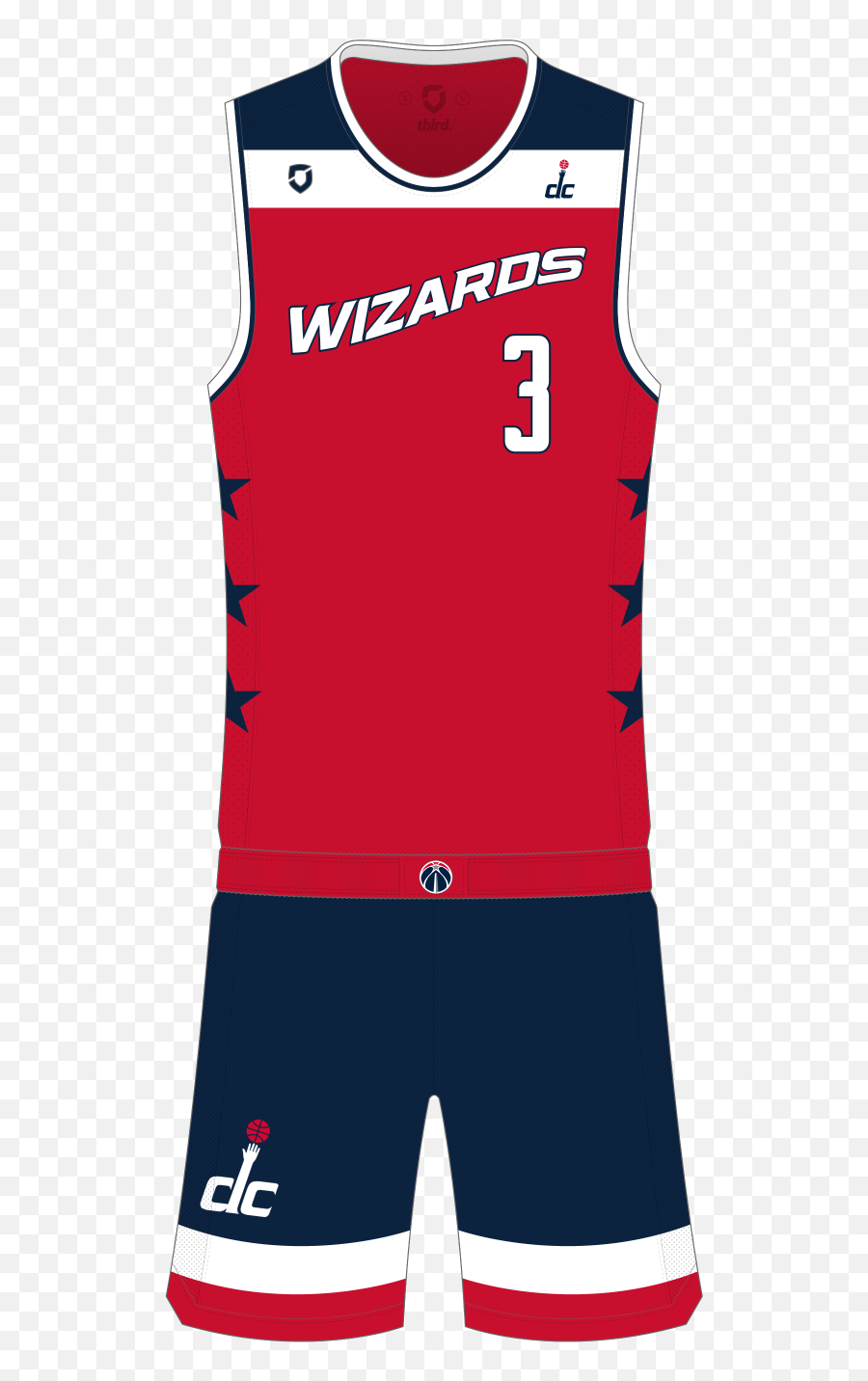 Washington Wizards Alternate Third - Washington Wizards Alternate Jersey Png,Washington Wizards Logo Png