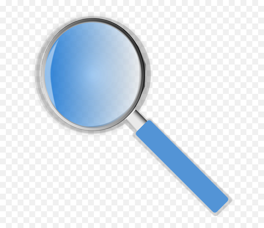 Magnifying Glass Lens Loupe - Magnifying Glass Transparent Blue Png,Magnifying Glass Clipart Png