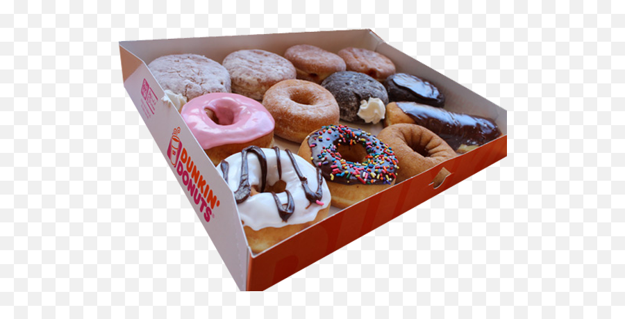 Box Of Donuts - Long John Dunkin Donuts Png,Donuts Transparent Background