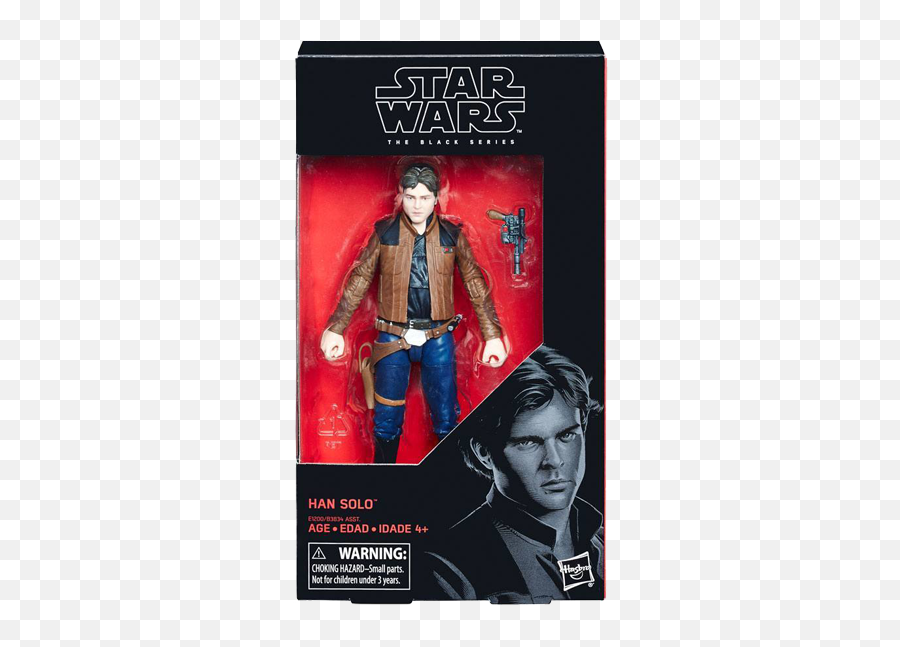 Black Series Han Solo Action Figure - Star Wars The Black Series Action Figures Han Solo Png,Han Solo Png