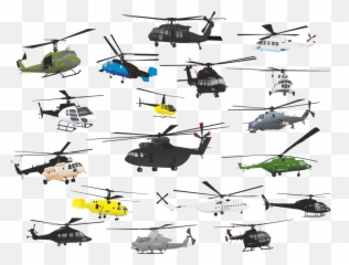 Helicopters Art Print - Multiple png