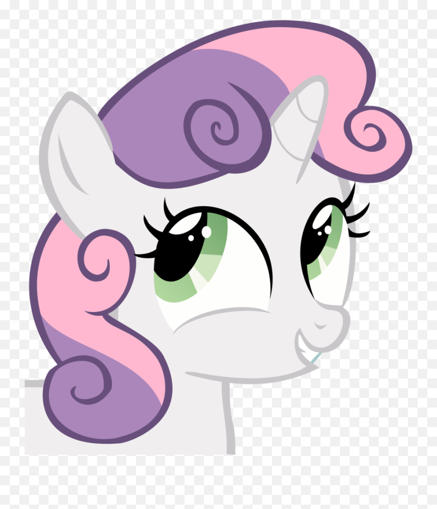 164489 - My Little Pony Sweetie Belle Happy Png,Belle Transparent Background