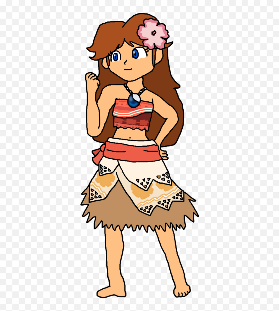 Download Hd Moana Transparent Kingdom Hearts - Daisy Moana Princess Daisy Moana Png,Moana Transparent Background