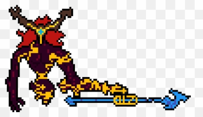 Download Hd Waterblight Ganon - Giraffe Transparent Png Waterblight Ganon 16 Bit,Ganon Png