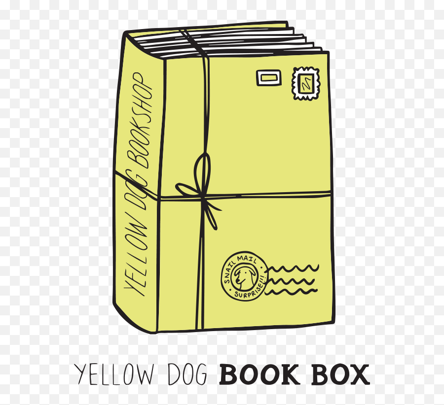 Book Box U2014 Yellow Dog Bookshop - Clip Art Png,Yellow Background Png