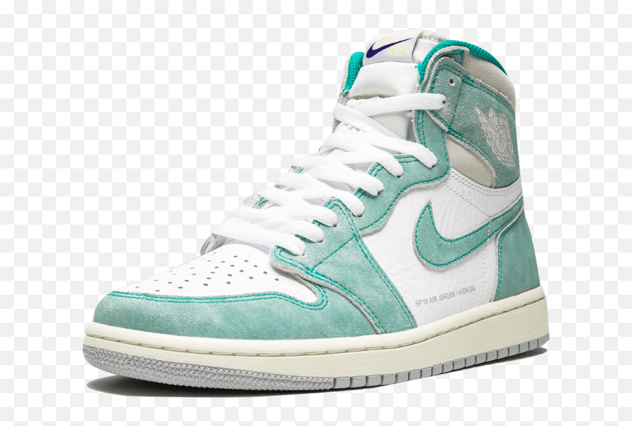 Air Jordan 1 Retro High Og Turbo Green - 555088311 Restocks Png,Air Jordan Png