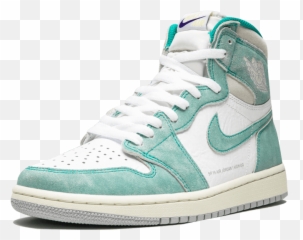 Air Jordan 1 Retro High Og Turbo Green - 555088311 Restocks Png,Air Jordan Png