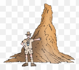 Termites In The News - Termitat Termite Mound Cartoon Png,Termite Png