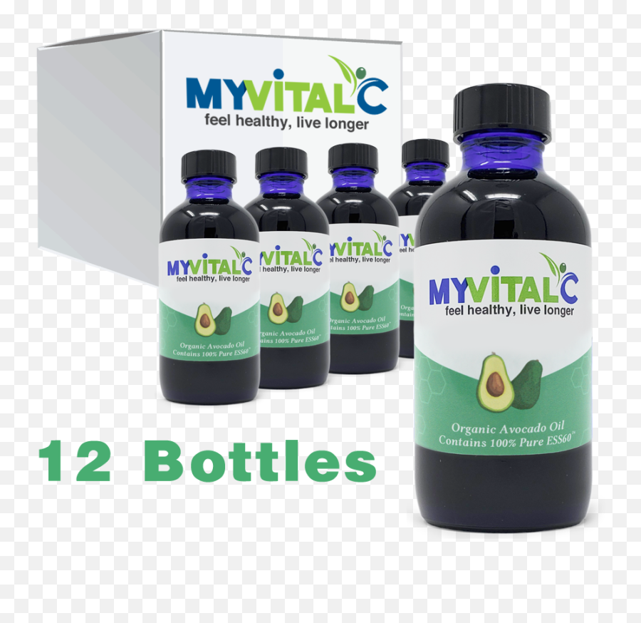 Myvitalc Ess60 In Avocado Oil Case Of 12 1440ml Total - Olive Oil For Cat Png,Avocado Png