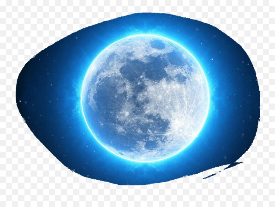 Once In A Blue - Full Moon Png,Blue Moon Png