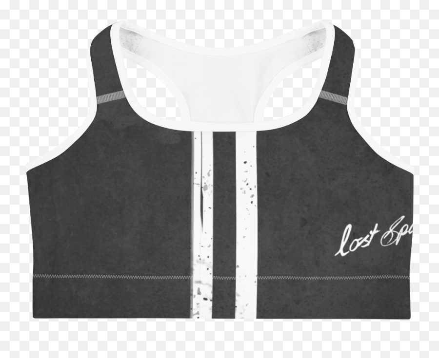 Download War Paint Dancewear Sports Bra In Ash Grey - Sports Sleeveless Png,War Paint Png