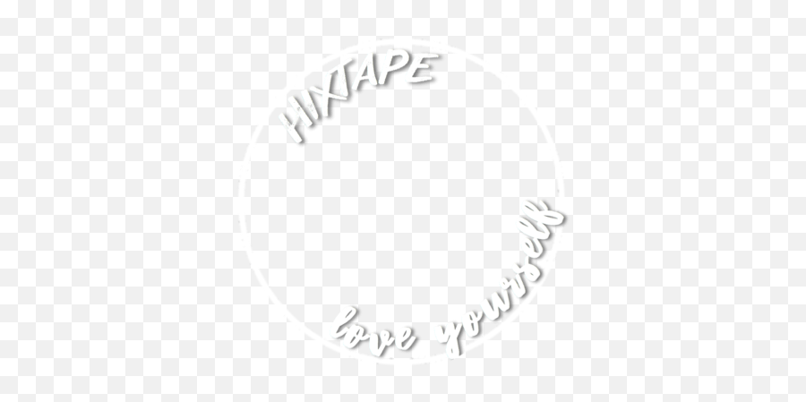 Love Yourself Hixtape - Support Campaign Twibbon Dot Png,Bts Love Yourself Logo