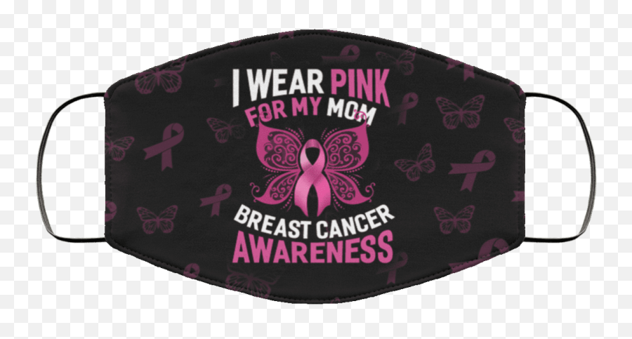 Breast Cancer Awareness Pink Ribbon I Wear For My Mom - For Teen Png,Breast Cancer Awareness Ribbon Png