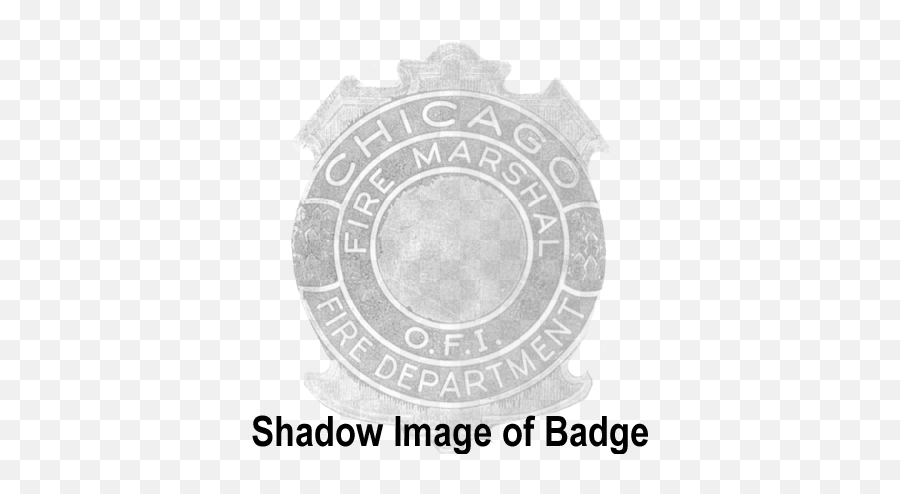 Chicago Fire Marshal Badge - Jefferson Lewis Boces Png,Chicago Fire Department Logo