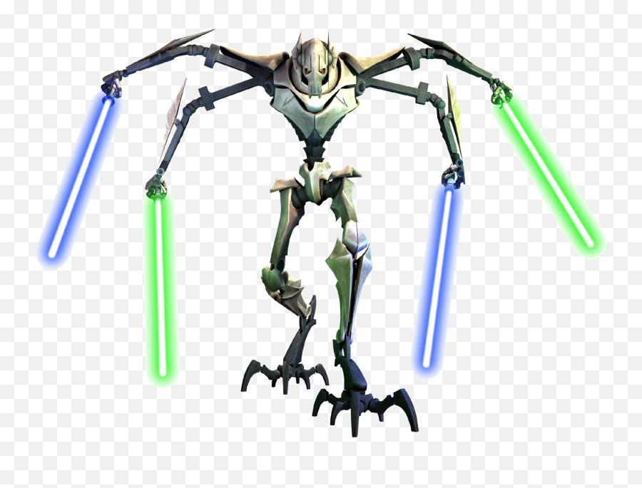 Star Wars Jedi Robot Png Image With No - Star Wars The Clone Wars General Grievous,General Grievous Png