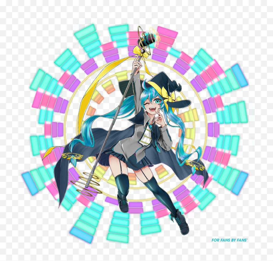 Hatsune Miku Fan Forge Png Transparent Background