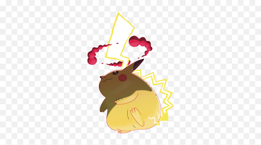 Pikachu Pokédex - Gigantamaxing Pikachu Png,Pikachu Png Transparent