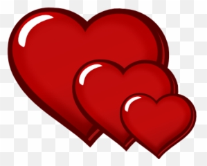 Three Red Hearts Png