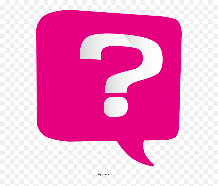 Icons Question Mark Icon Magenta For - Question Mark Clipart Icon Transparent Png,Mark Icon