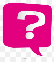 Icons Question Mark Magenta For - Clipart Transparent png