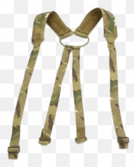 Military Suspenders Transparent Png - Multicam Belt Suspenders,Suspenders Png